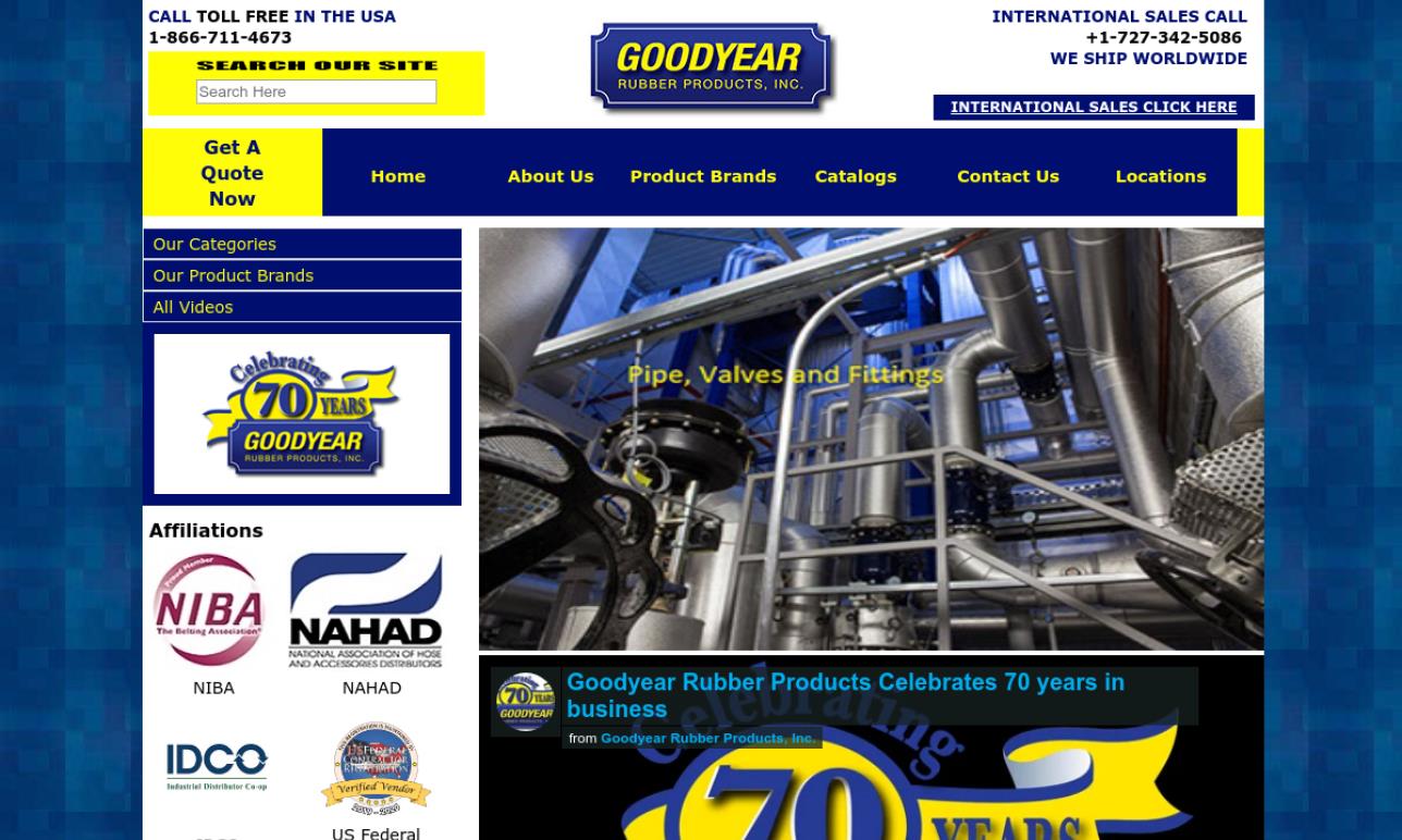 Goodyear Rubber Products, Inc. Conveyor Belting