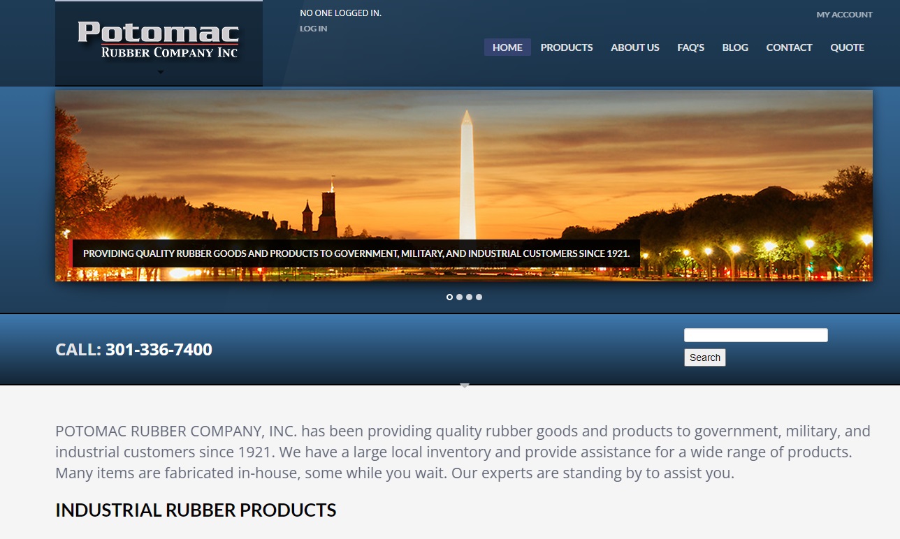 Potomac Rubber Company Inc. Logo