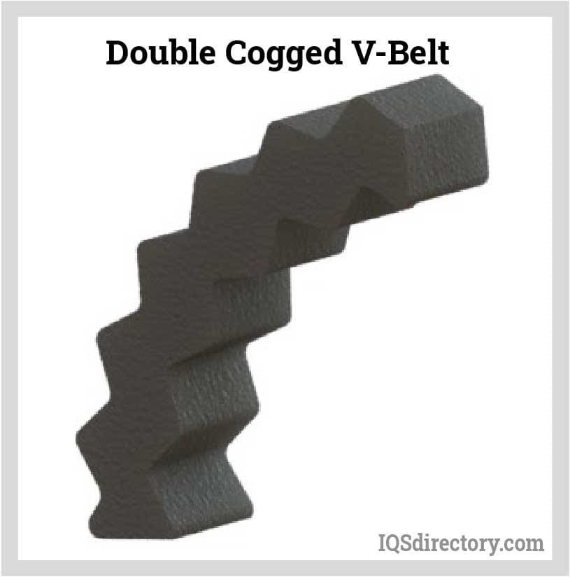 double cogged v belt