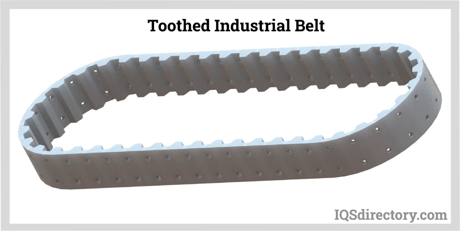 toothed industrial belt