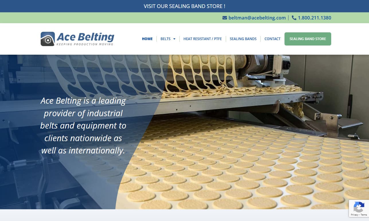 Ace Belting Company Ace Belting Company